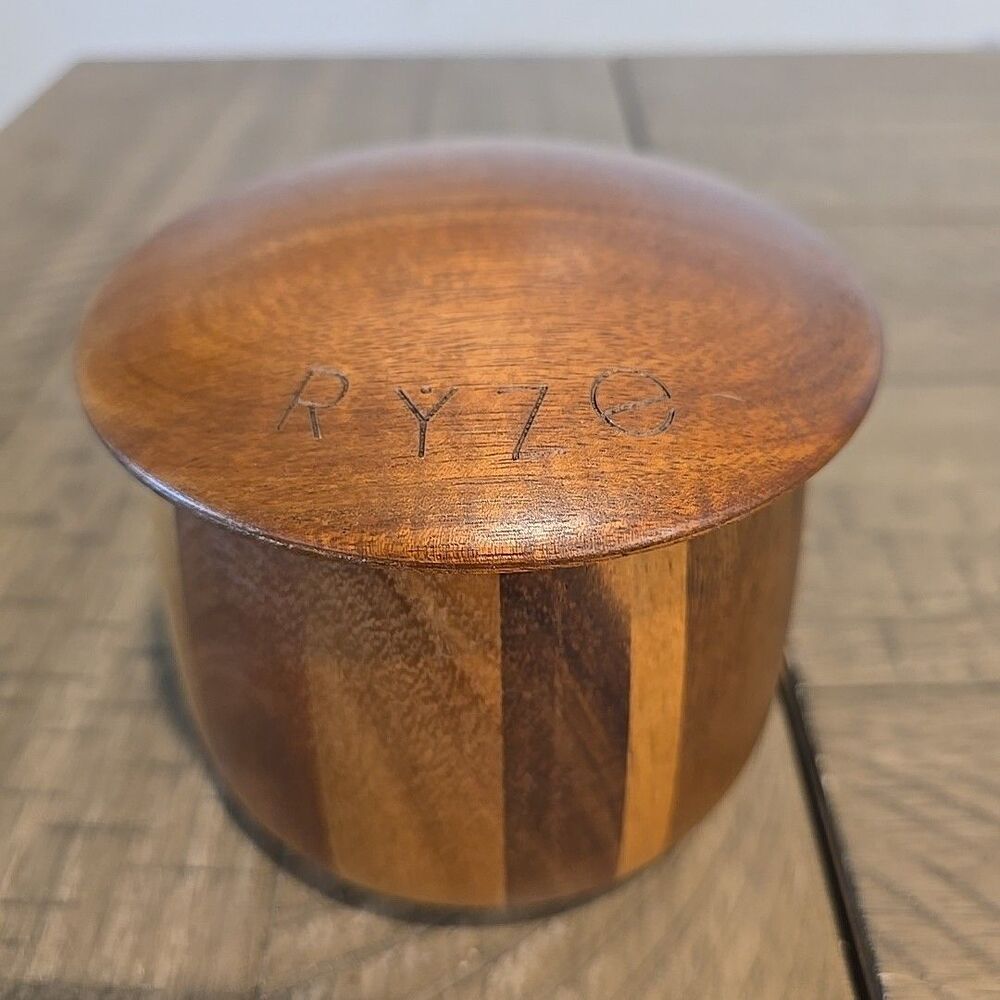 Offical Ryze Ritual Wood Canister Without Scoop